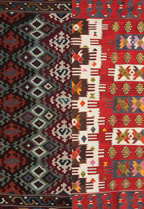gR@ؐ߂̃LW@QOPO@^@Turkey, the exhibition of KILIM dyeing with vegetables 2010