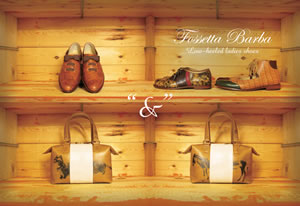 Fossetta Barba, Low-heeled ladies' shoes & bags, vCƊW